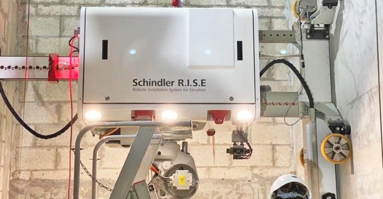 Schindler Automatice Lift installation